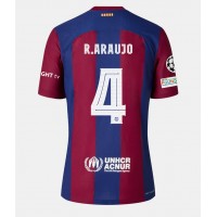 Barcelona Ronald Araujo #4 Heimtrikot Frauen 2023-24 Kurzarm